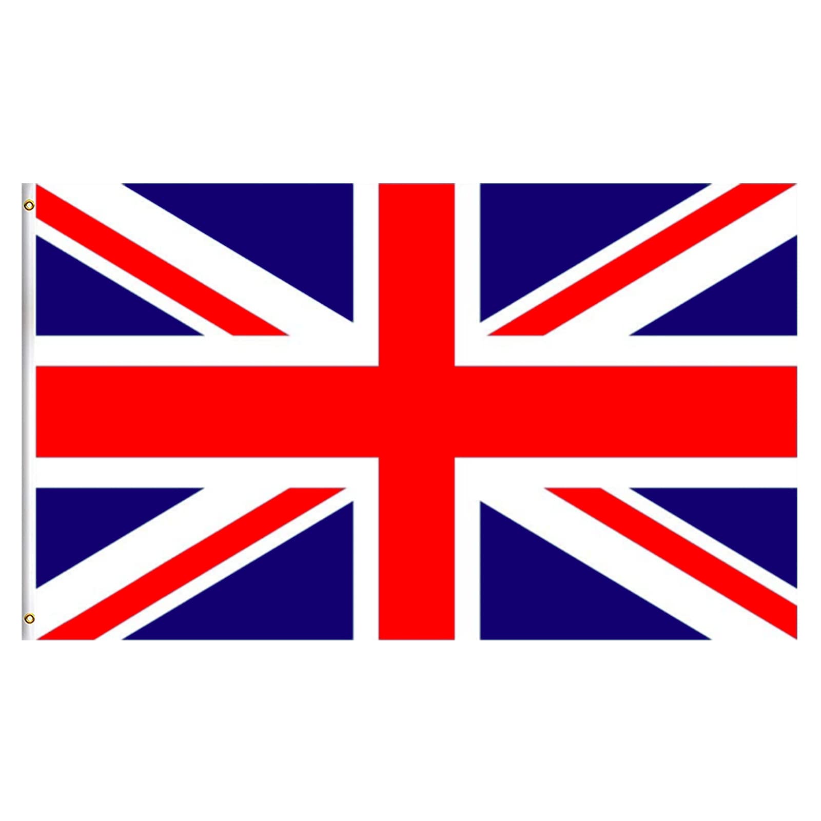 Union Jack Flag Great Britain National Flag 5x3ft with Eyelets,English British Flag United Kingdom UK Flags for VJ Day 80th Anniversary Decorations,Union Jack Party Supplies,Royal Street Party