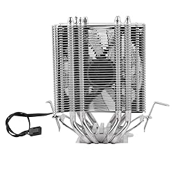 Single Fan Radiator, 4 Heat Pipe CPU Fan Radiator