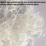 KAHEIGN Plant Trellis Netting 1.8m x 10m Nylon Garden Netting White 15cm Grid view 3