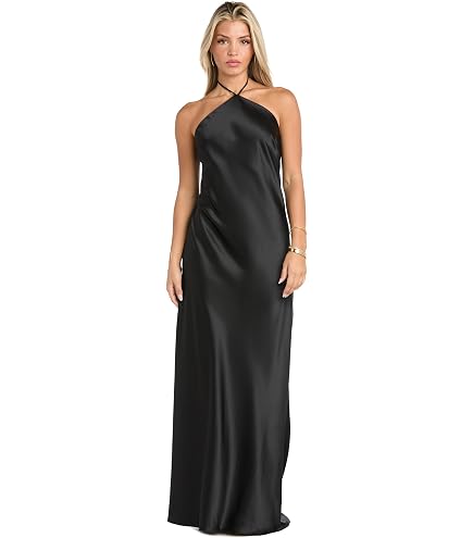 casual floral maxi dress for women Blue V-Neck Classy Closet Modest Clothing Small Embrace effortless elegance with teamfest Size:XL | in stock Lace-Up Open-Back Long Black