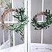 5.7' Artificial Hanging Willow Leaves Vines Twigs Fake Silk Willow Plant Leaves Garland String in Green for Indoor/Outdoor Wedding Decor Jungle Party Supplies Greenery Crowns Wreath