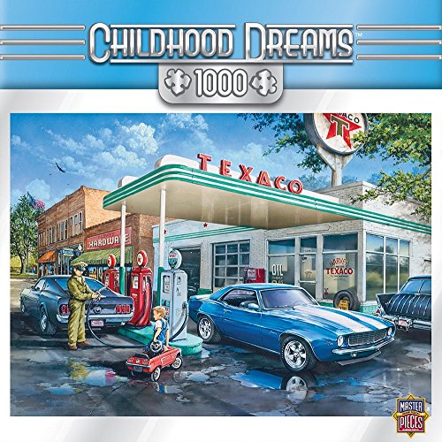 MasterPieces Childhood Dreams Pop's Quick Stop Jigsaw Puzzle, 1000-Piece