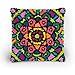Dimensions Colorful Mandala Latch Hook Craft Kit for Kids, 16'' x 16''