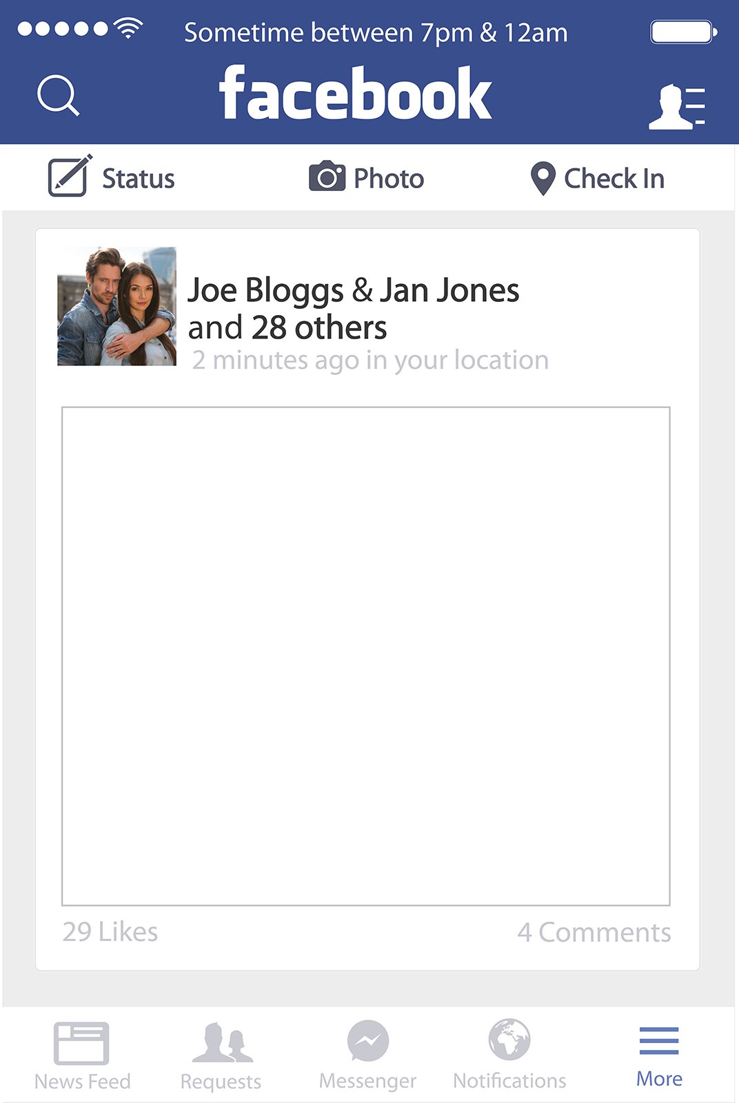 Psl Digital Personalised Facebook Social Media Selfie Photo Frame Birthday Party Booth Prop A1 Buy Online In Belarus At Belarus Desertcart Com Productid