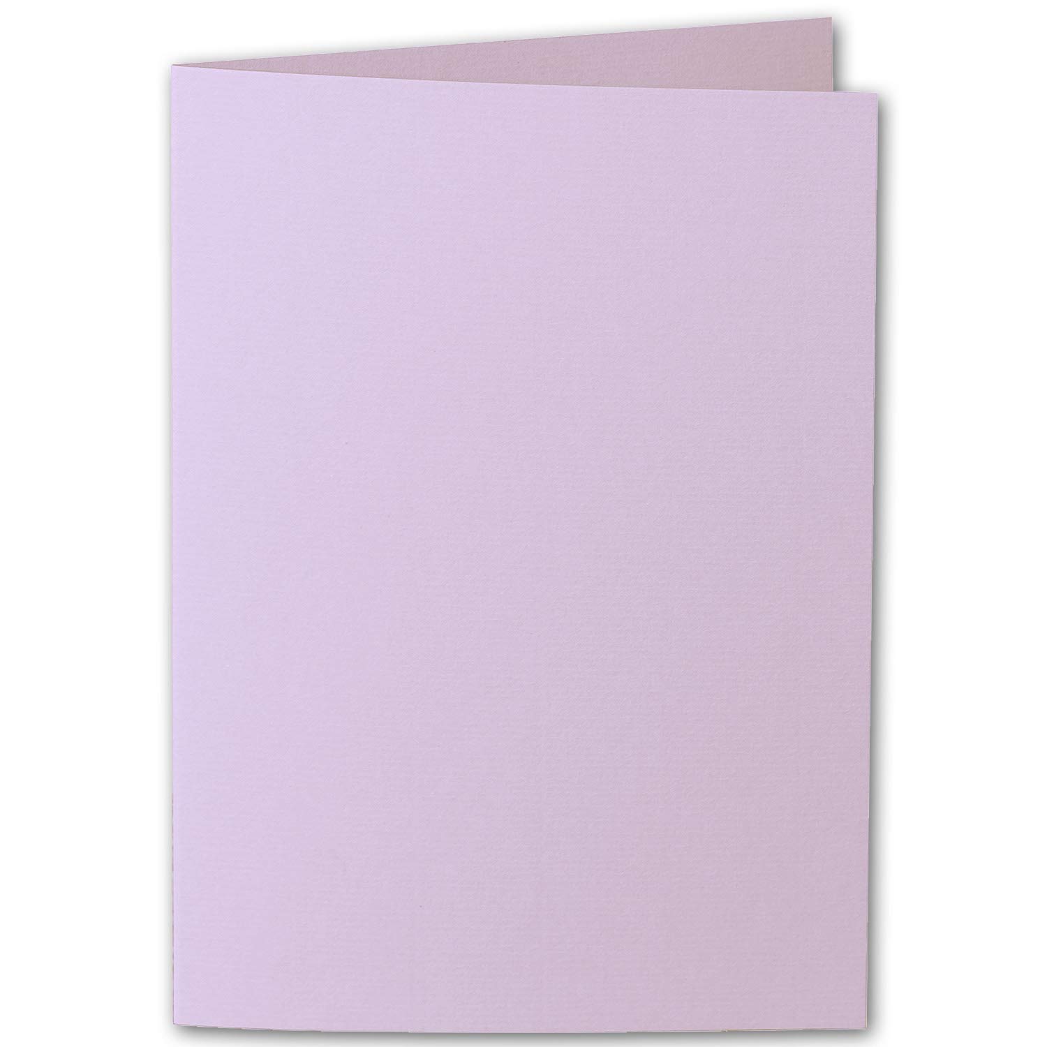 Artoz 1001DIN A6 folding cards, 220 g/m², format: portrait 25 Stück 453 - Flieder