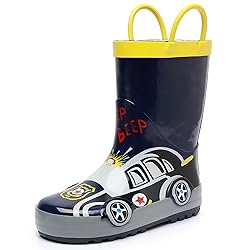 LANCDON Toddler Rain Boots for Boys and Girls