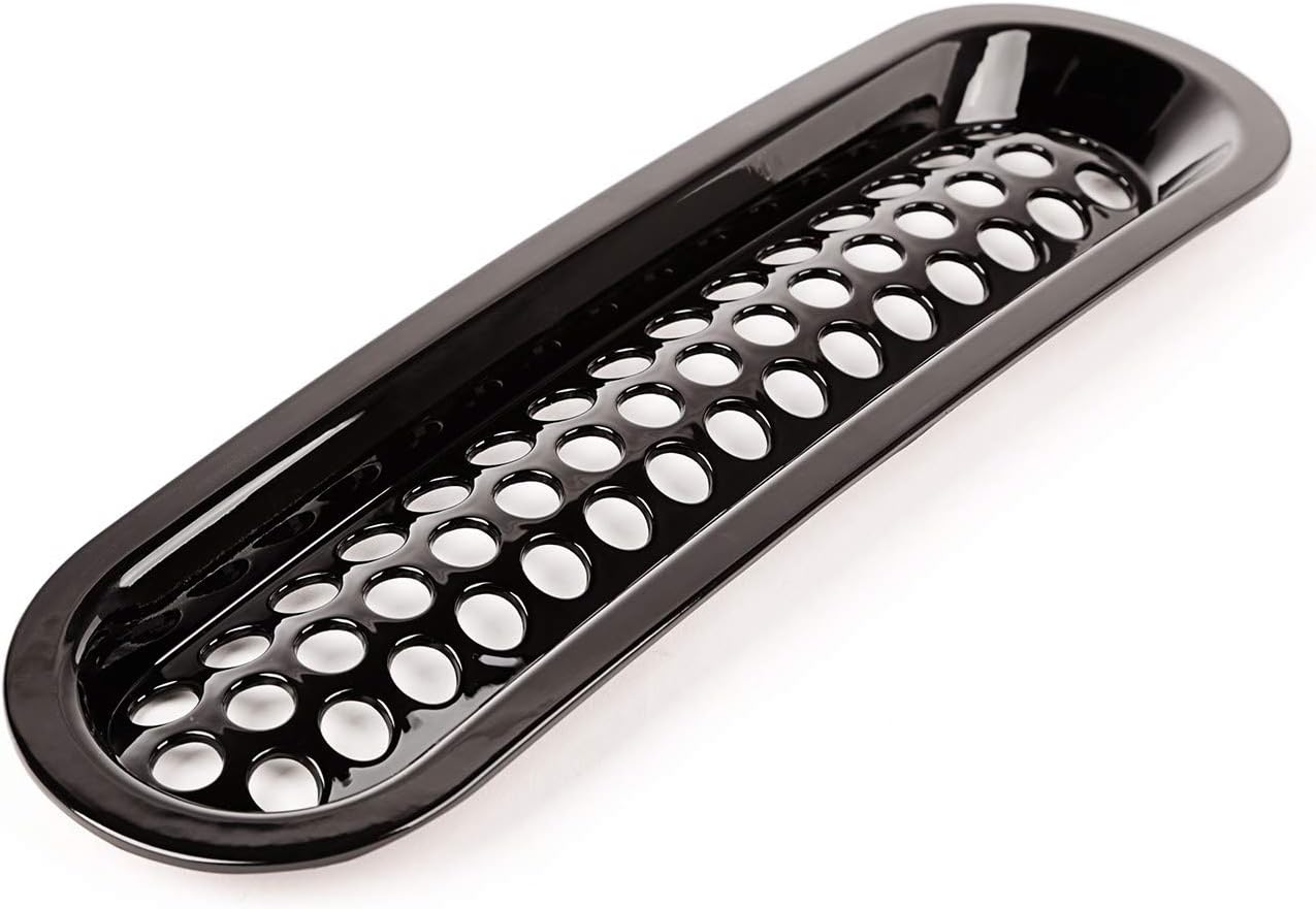 Rugged Ridge 11306.31 Grille Inserts, Mesh, Black 07-17 Jeep Wrangler
