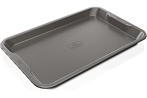 Ninja B30015 Foodi NeverStick Premium 10 inch x 15 inch Baking Sheet, Nonstick, Oven Safe up to 500⁰F, Dishwasher Safe, Grey