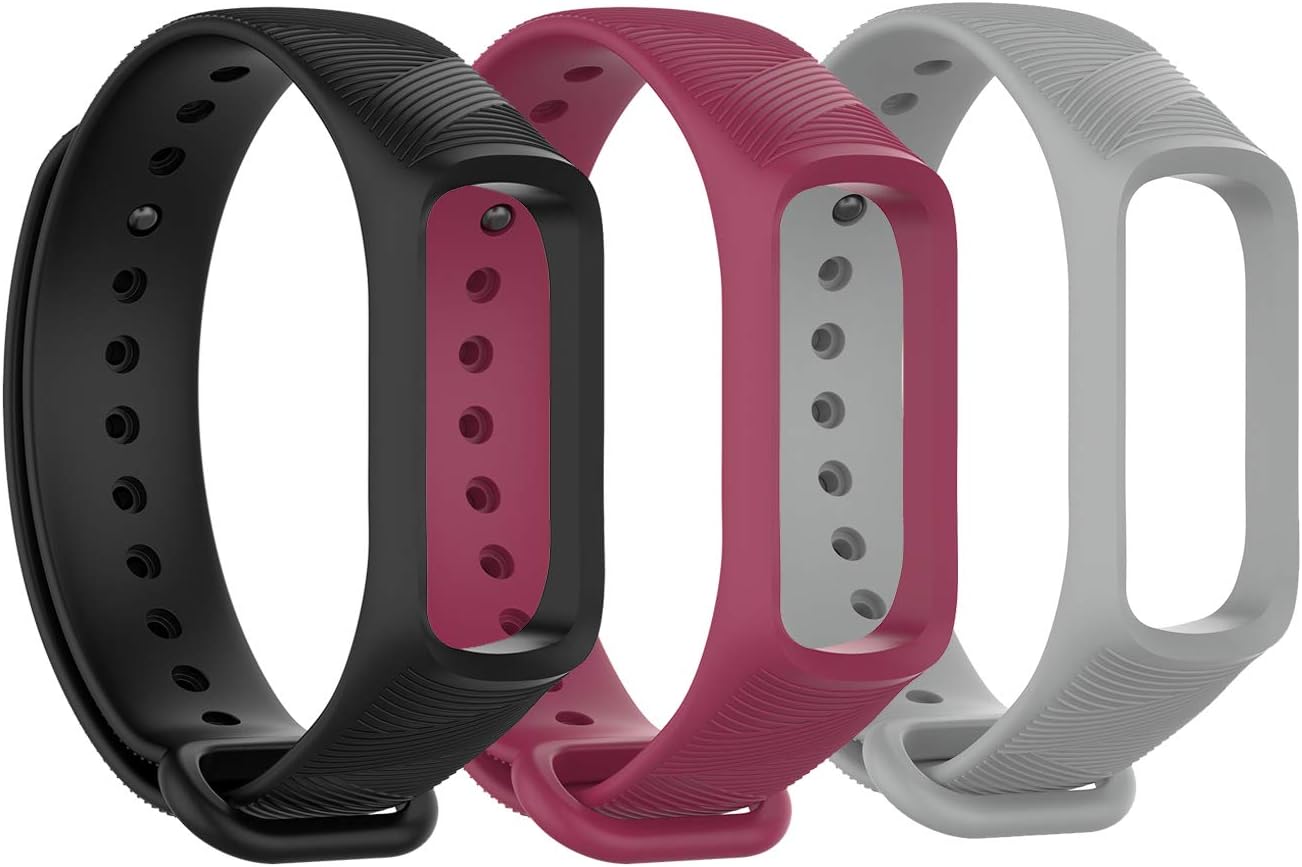 TenCloud (3-Pack Straps Compatible with Samsung Galaxy fit e SM-R375 Strap