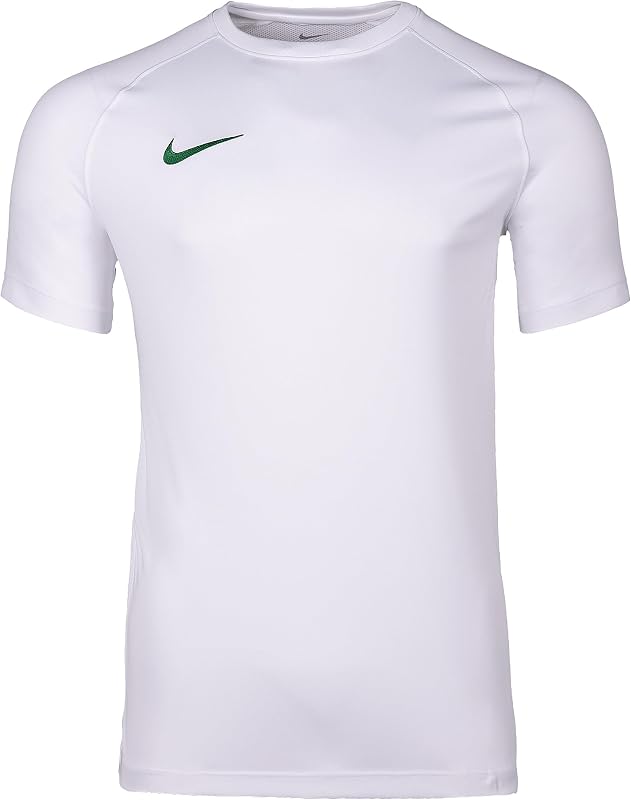 Dri-Fit Park VIII Maillot De Foot À Manches Courtes pour Homme, White/Pine Green, HV8173-102, S