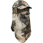 ScentLok Lightweight Ultimate Headcover, Camo Balaclava Face Mask for Hunting, Camping, and Outdoor Use, One Size