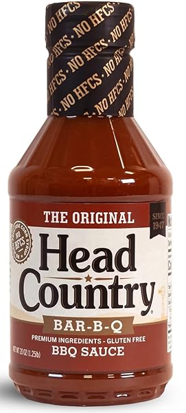 HEAD COUNTRY BAR-B-Q SAUCE, ORIGINAL FLAVOR, 20 OZ