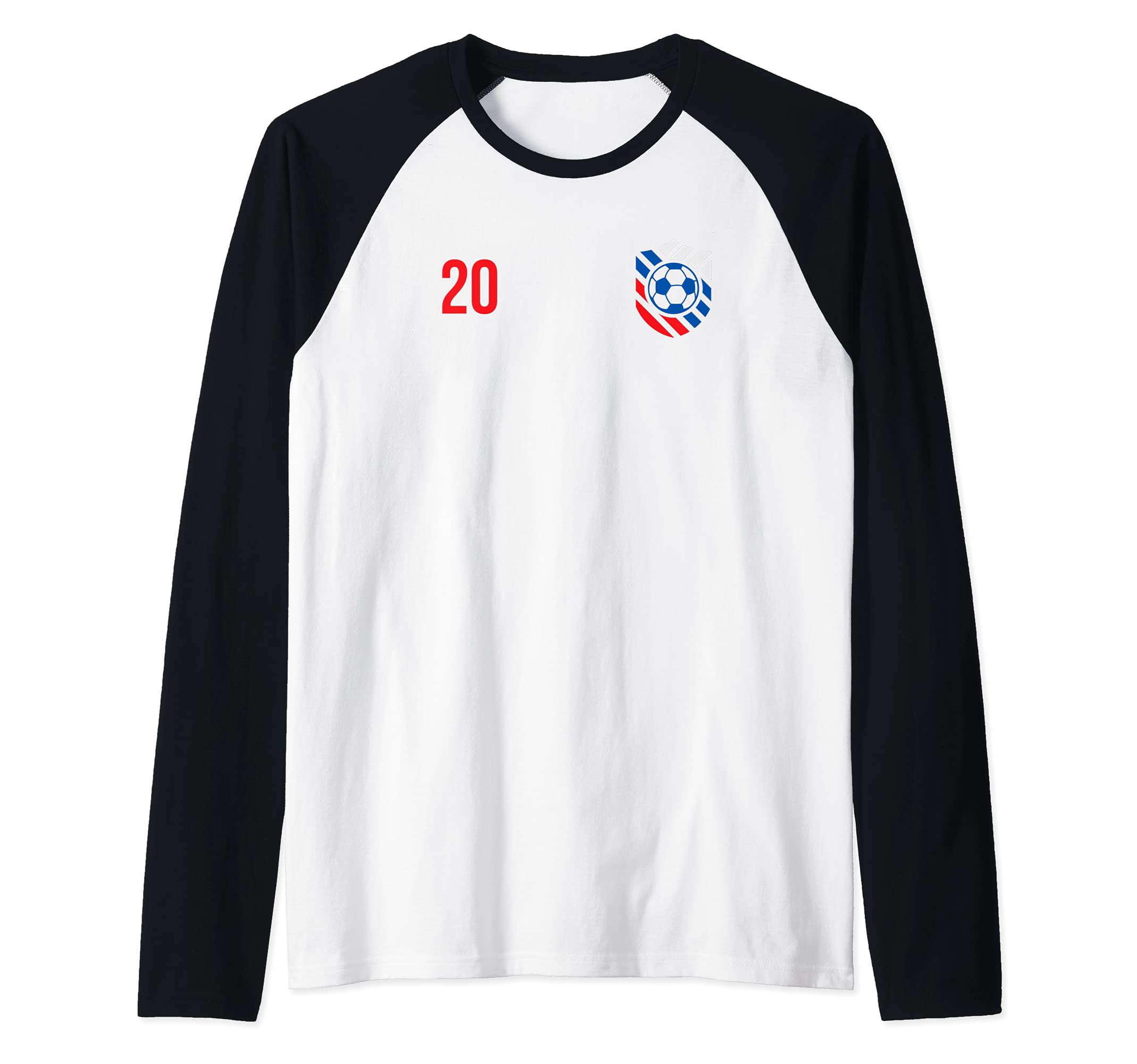 Flag Slovakia Raglan Baseball Tee