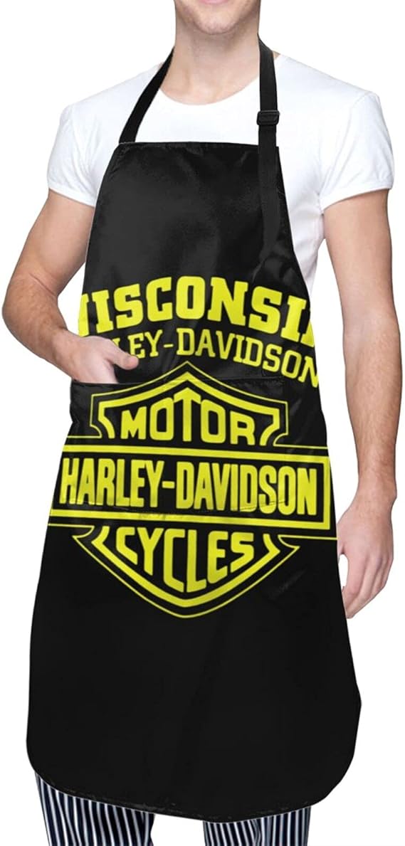 Amazon Co Jp ハーレーダビッドソン エプロン おしゃれ H型 カフェエプロン 防水 汚れや磨耗に強い ポケット付き 丈短い 動きやすい 仕事用 家庭用 前掛け 胸当て 首掛け式 着脱簡単 シワになりにくい 男女兼用 調節可能 服 ファッション小物