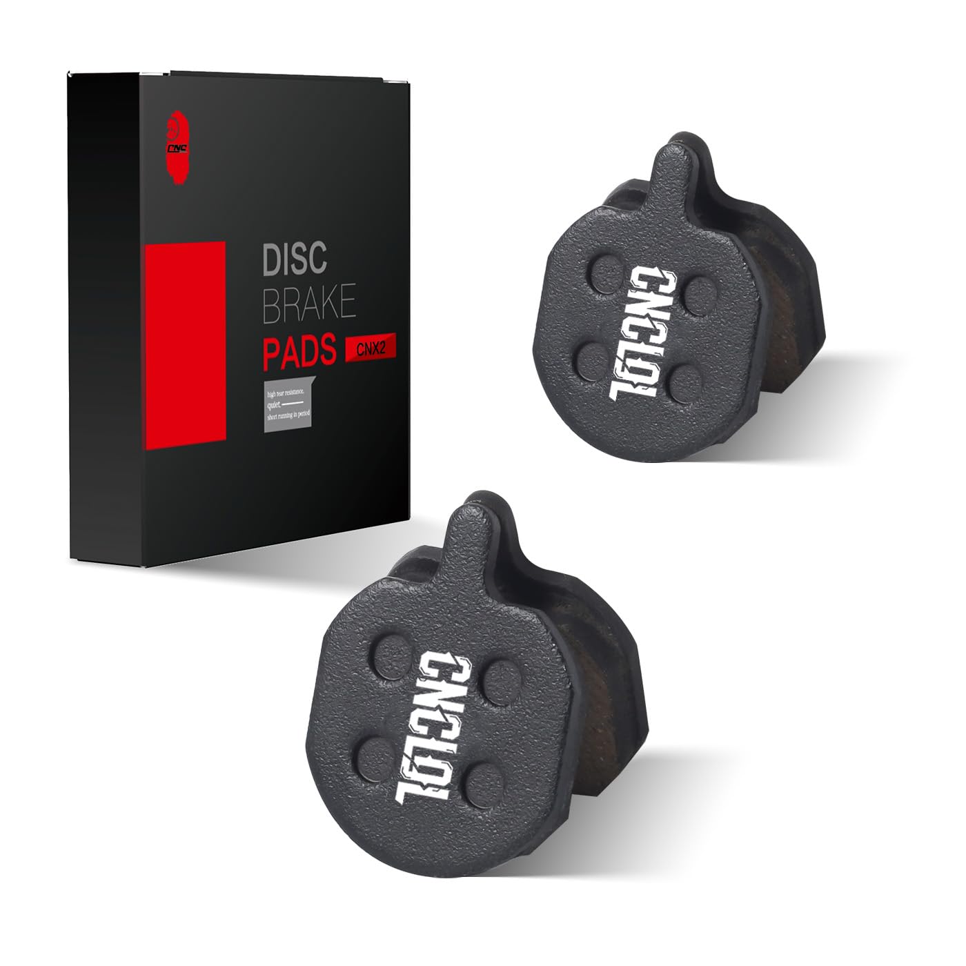 CNCLOL Bike Disc Brake Pads for Hayes Sole MX2 MX3 MX4 MX5 CX CX5 GX-C GX2 OX.Resin 2 pairs