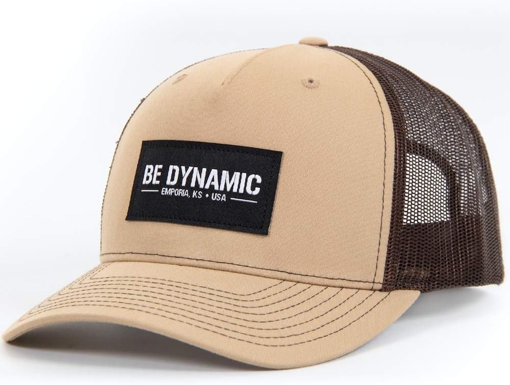 Dynamic Discs Patrol Snapback Mesh Disc Golf Hat Tan