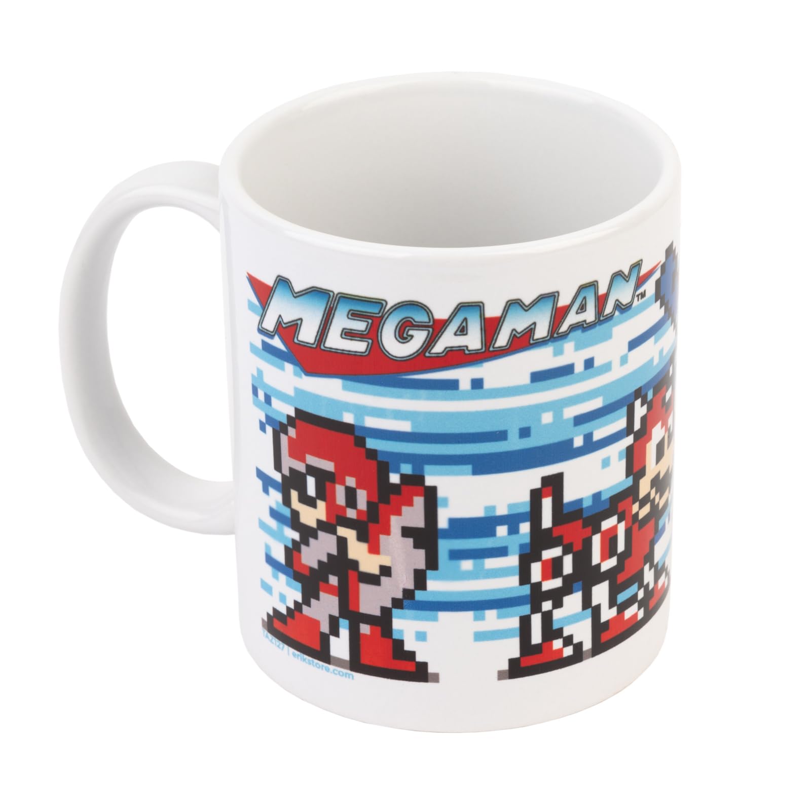 Grupo Erik Ceramic Mug Mega Man | 11.8 oz - 350 ml Coffee Mug Tea, Cool Mugs and Cups | Gamer Gifts Under 10 Pounds, Gaming Gifts for Men and for Boys