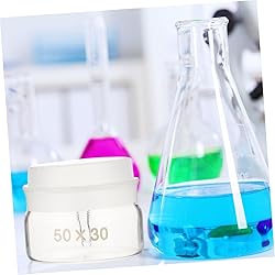 FUOYLOO 3pcs Weighing Bottle Small Glass Bottles