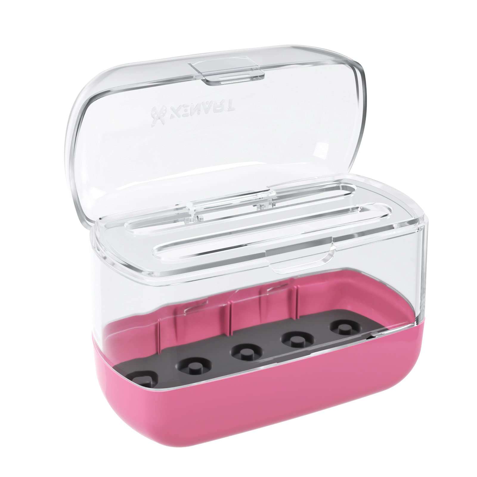 Xinart Organizer Case for Cricut Maker Blades/QuickSwap Tip/Explore Deep Cut Blade, Box Holder for Joy Blades Accessories(Pink)