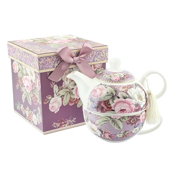 Leonardo Collection Rose Garden Tea for One, MultiColour Amazon.co.uk