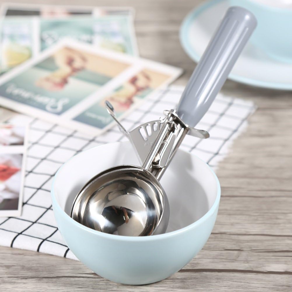 Yosoo Stainless Steel Ice Cream Spoon Fruit Vegetable Spoons Kitchen Gadget Tool Coffee 9 Sizes (Size : 7cm) - Image 5