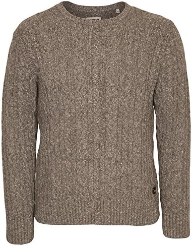 Edwin Denim Crew Neck Oiler Sweater XLarge Grey MARL Grey MARL