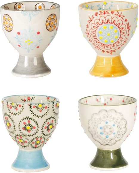 Table Passion Set Of 4 Egg Cups Boheme Aprowerianuit
