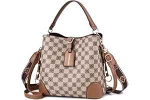 PHEVOS Women Handbags and Purse Tote Bags Ladies Satchel Shoulder Bag Retro Top Handle Hobo Purse