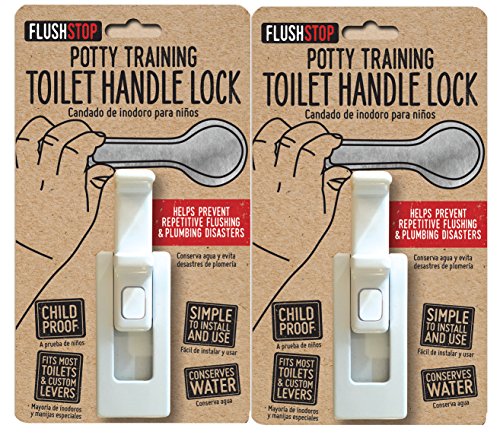 childproof toilet handle lock