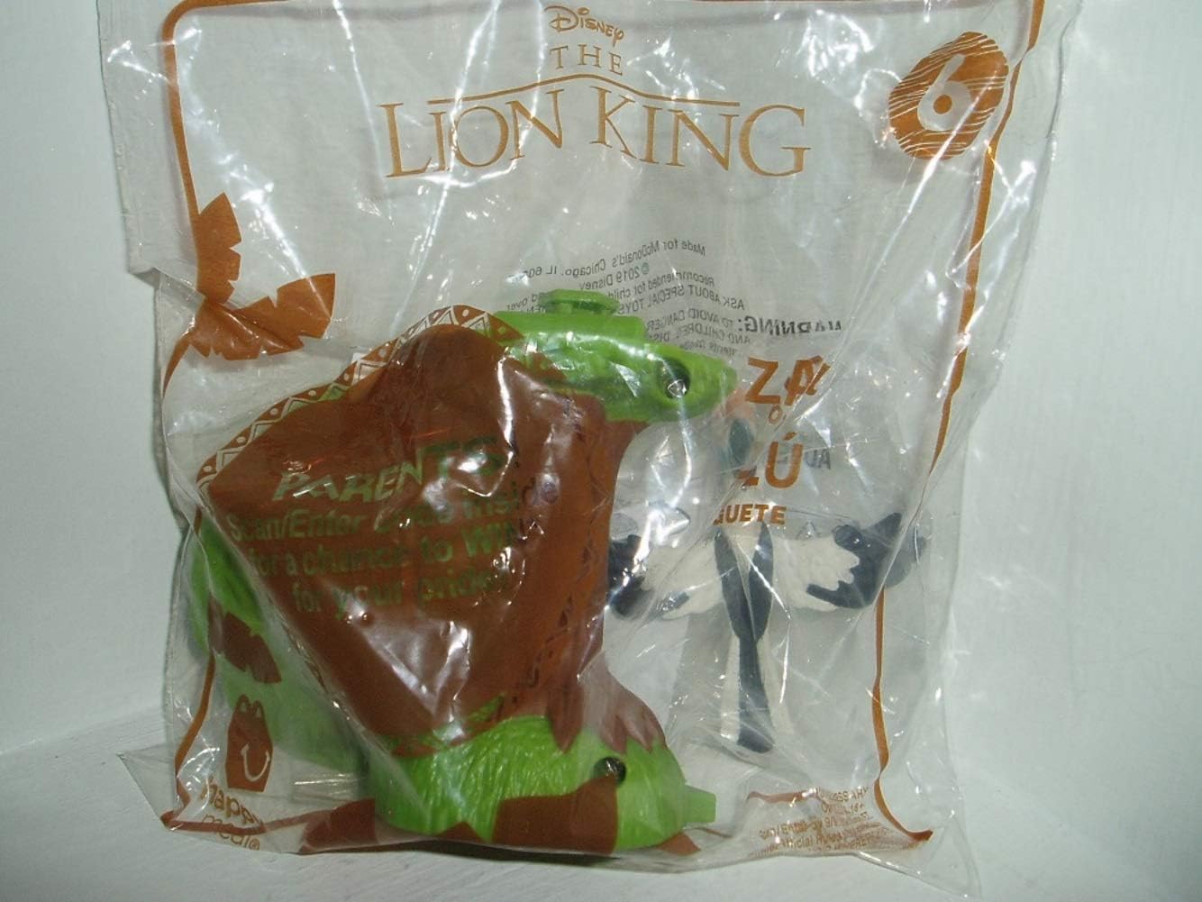 zazu mcdonalds toy