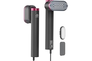 M Mistsince Handheld Steamer for Clothes-1200W Powerful Continuous Steam, 2 Modes for Wet and Dry Ironing, 15S Fast Heat-up, Portable Removing Fabric Wrinkles for Travel/Home/Dorm