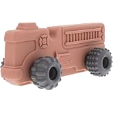 Nuby Silicone Teether Toy | Red Firetruck