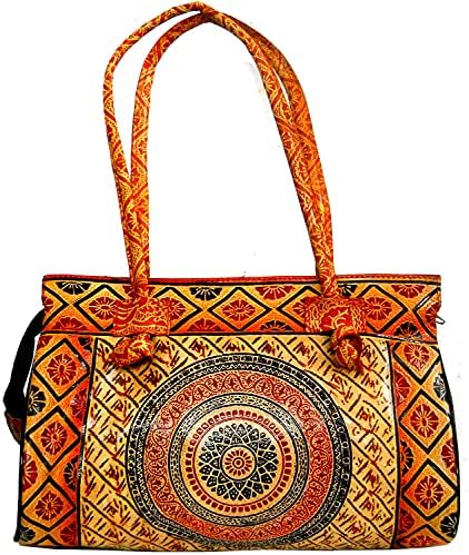 Crafts of India Jungle Elephants Design Ethnic Hand Embossed
