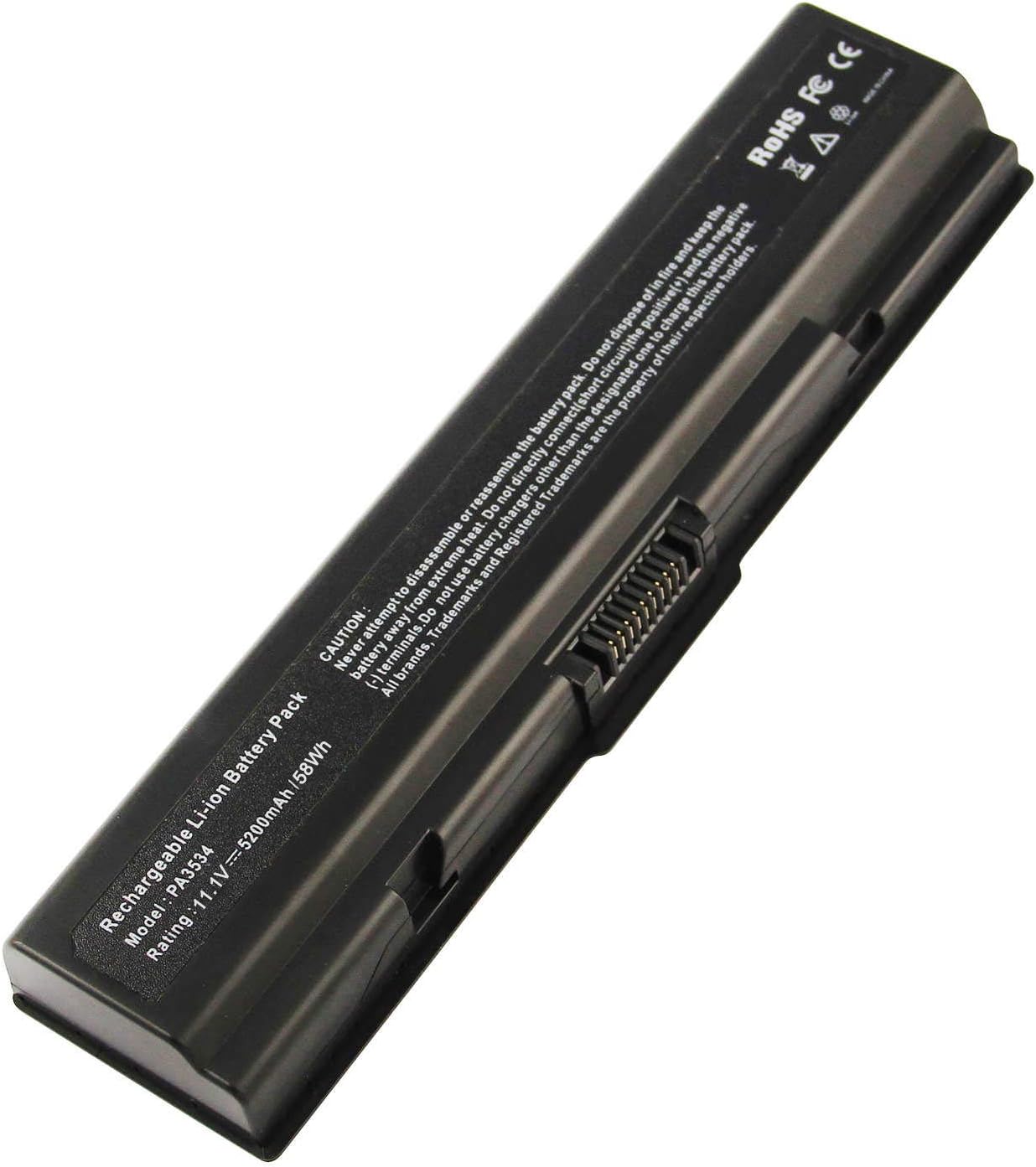 ARyee PA3534U-1BRS Battery Compatible with Toshiba A200 L300 A210 A300 L300D L450 L500 PA3534U-1BRS PA3533U-1BRS PA3535-1BAS