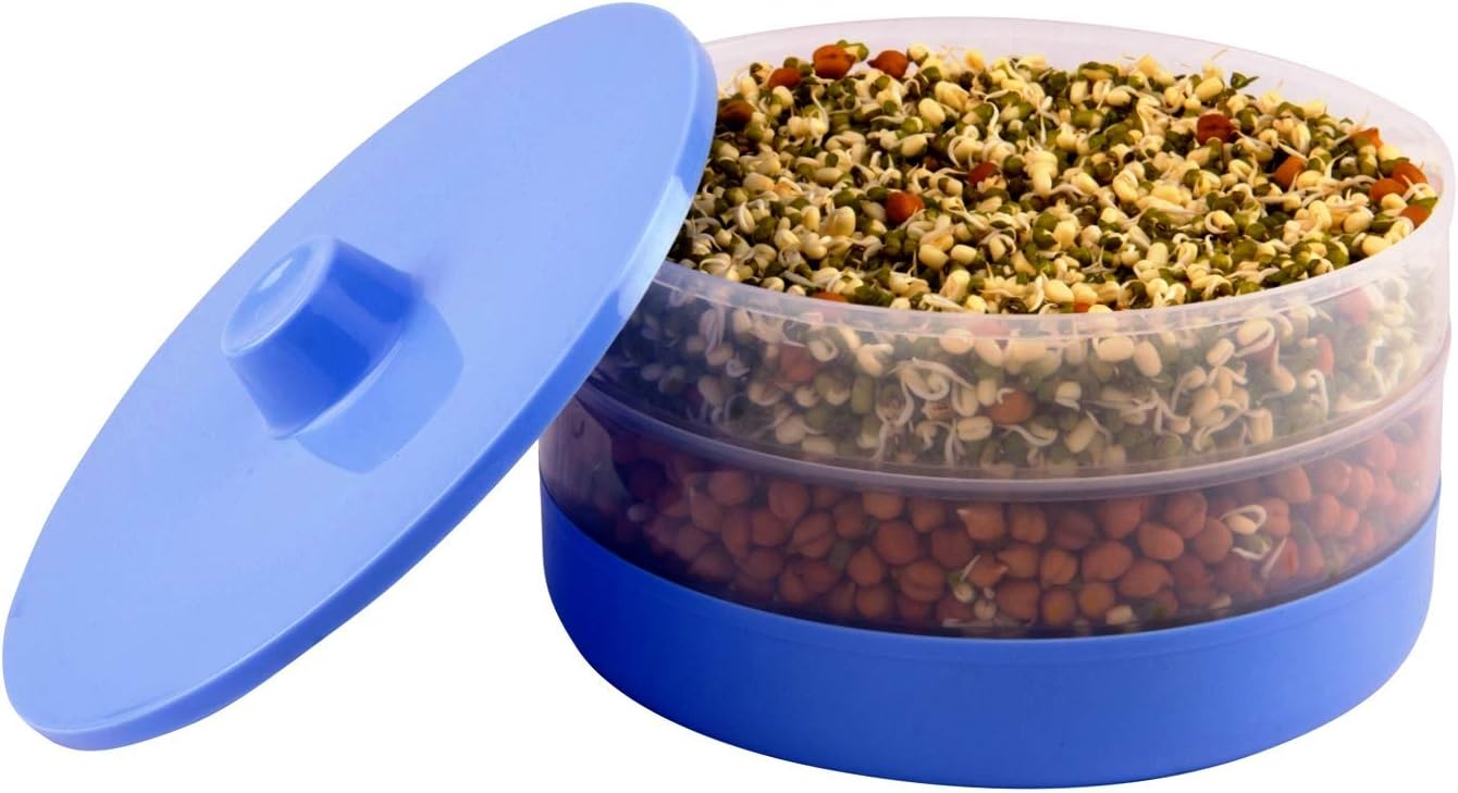 PIKASO PSM-MODERN Plastic Sprout Maker - 3 L, 3 Pieces, Blue