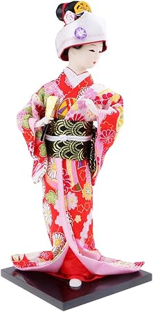 Amazon 芸人 踊り子の人形 和風ドール 綺麗 伝統文化 クラシック 外国人友達へのギフト 装飾 記念品 全7種選べ 2 博多人形 おもちゃ