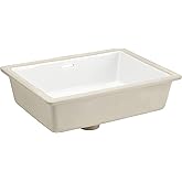 Signature Hardware 453258 Euric 20" Vitreous China Undermount Bathroom Sink