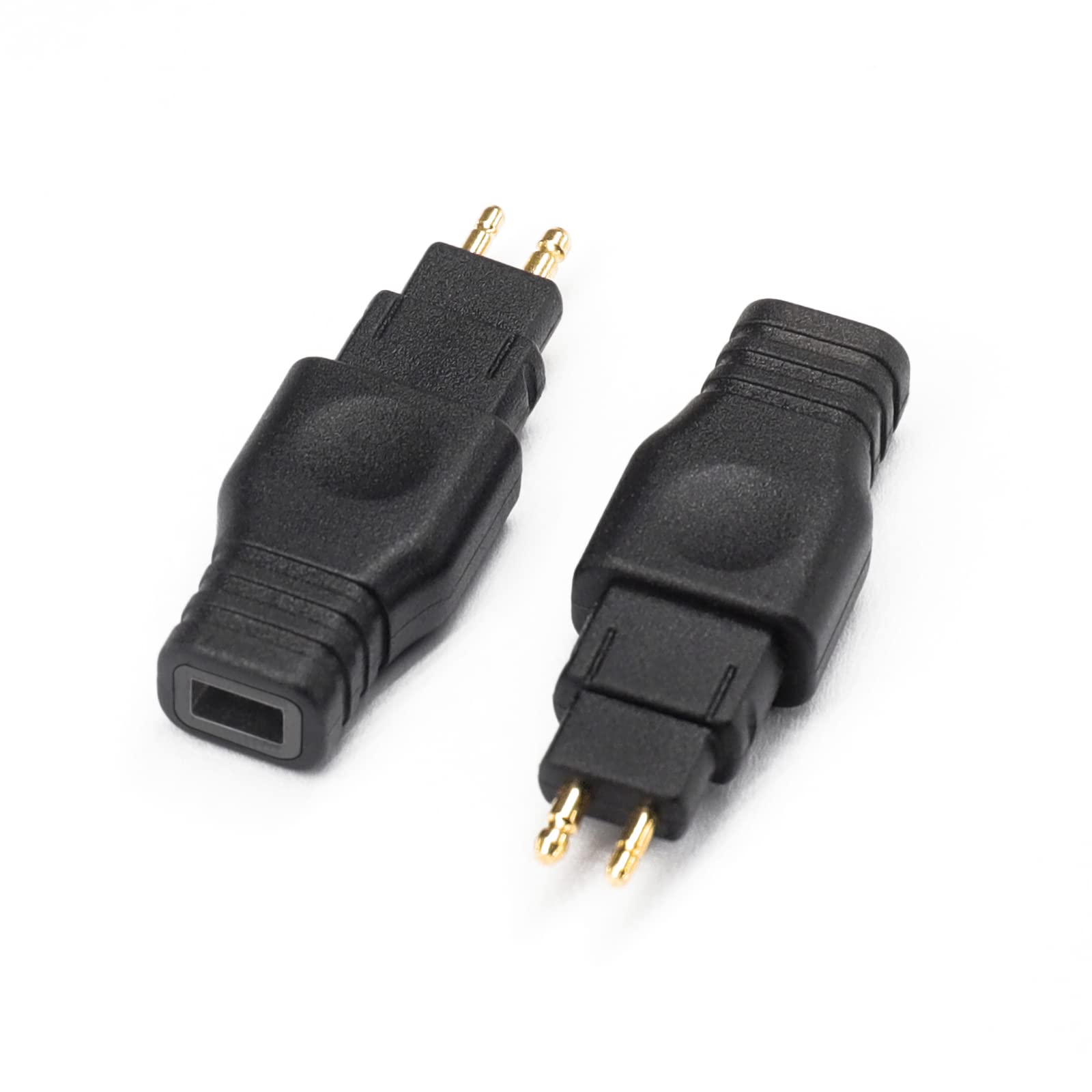 OKCSC 0.78 0.75 2 Pin Replacement Connection Adapter,0.78mm 0.75mm 2 Pin Cable Connected to Headphone for Sennheiser HD580 HD414 HD650 HD600 HD565 HD545 HD535 HD525 HD265 DIY Audio Interface Connector
