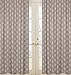 Gray Arrow Print Window Treatment Panels for Outdoor Adventure Nature Panels - Set of 2