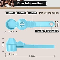 Coffee Scoop & Funnel for Reusable K Cup Refillable