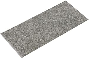 Rectangle Diamond Sharpening Stone Plate Stone Whetstone for Grinding Polishing Smoothing (80 Grit)