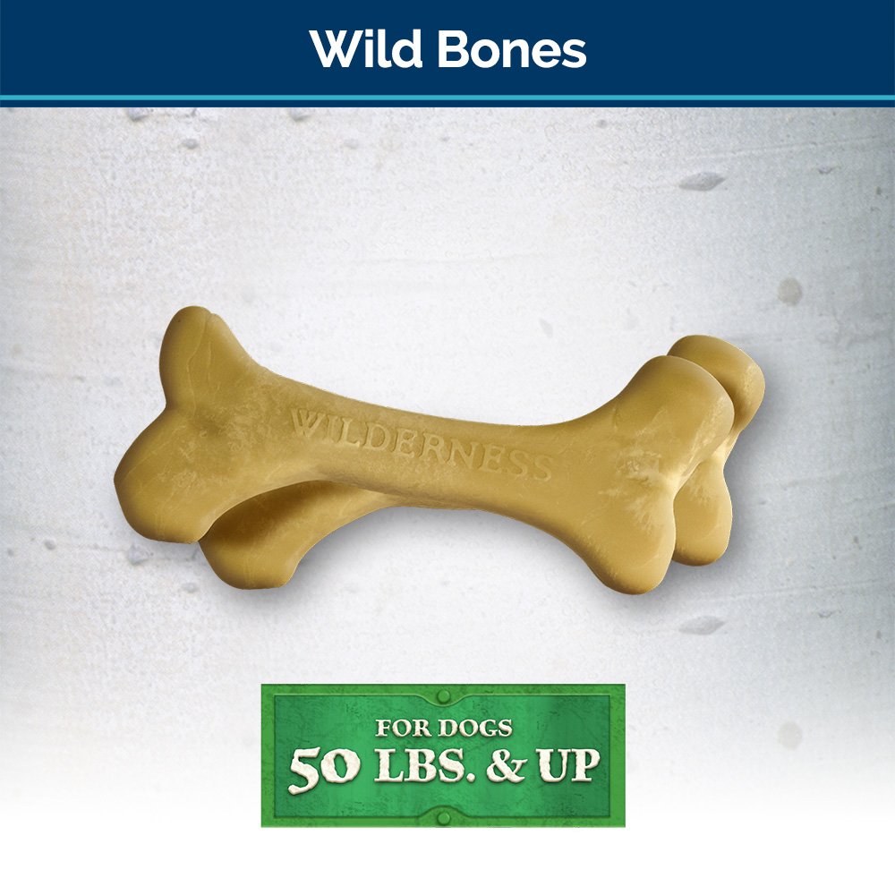 BLUE Wilderness Wild Bones Grain Free Dental Chews, 10 oz., Large Bones for Dogs eBay