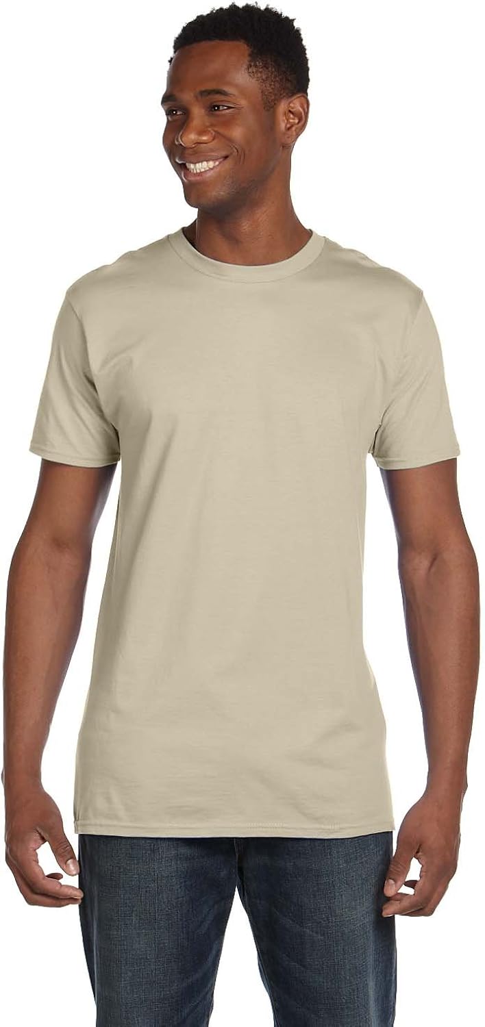 Hanes Men's Nano Premium Cotton T-Shirt (Pack of 2) | 