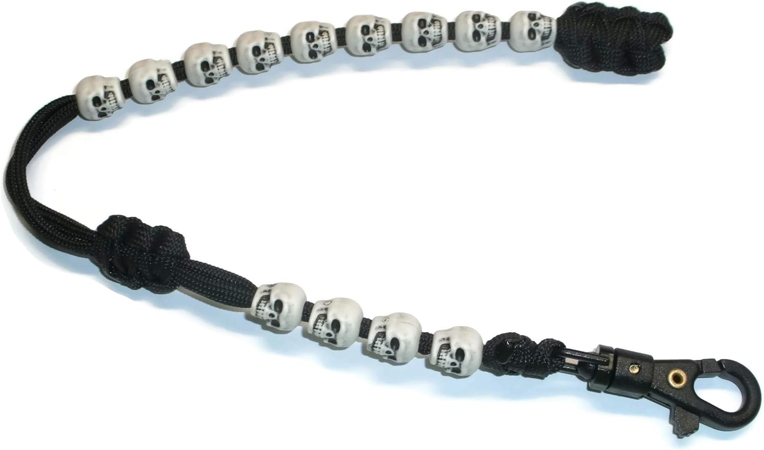RedVex Ranger Pace Counter Skull Beads Black Cord 13