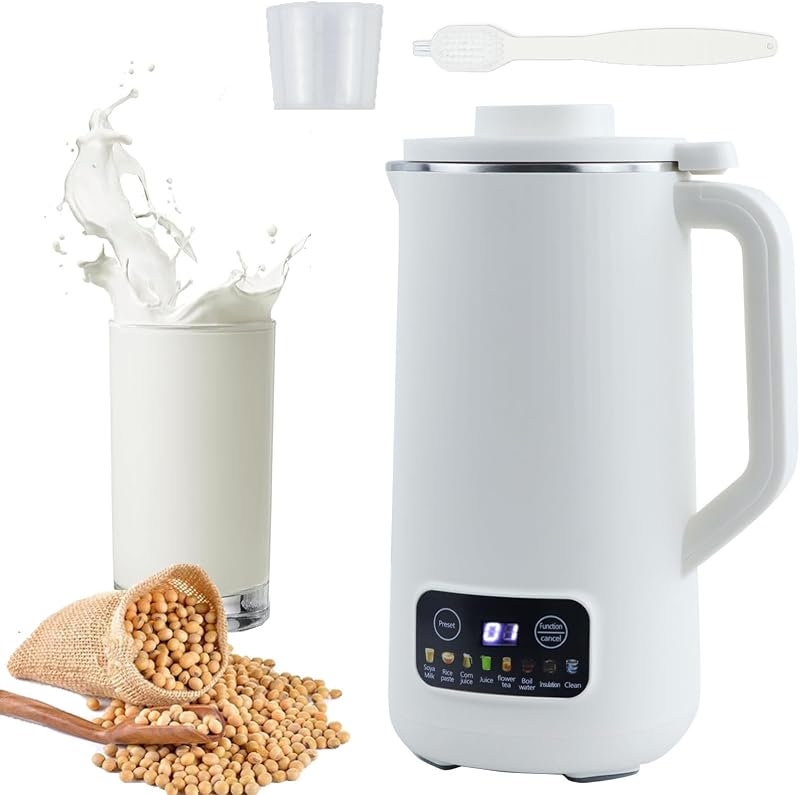mumisuto Soy Milk Maker, 20Oz Automatic Nut Milk & Soup Machine