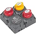 BEP 716-SQ-140A-DVSR Square Battery Distribution Cluster for Single Engine with Two Battery Banks
