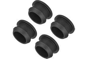 MECCANIXITY Silicone Snap in Locking Hole Plugs,Rubber Panel Seal Cover Flush Type Panel Round for Kitchen Rubber Bulkheads W