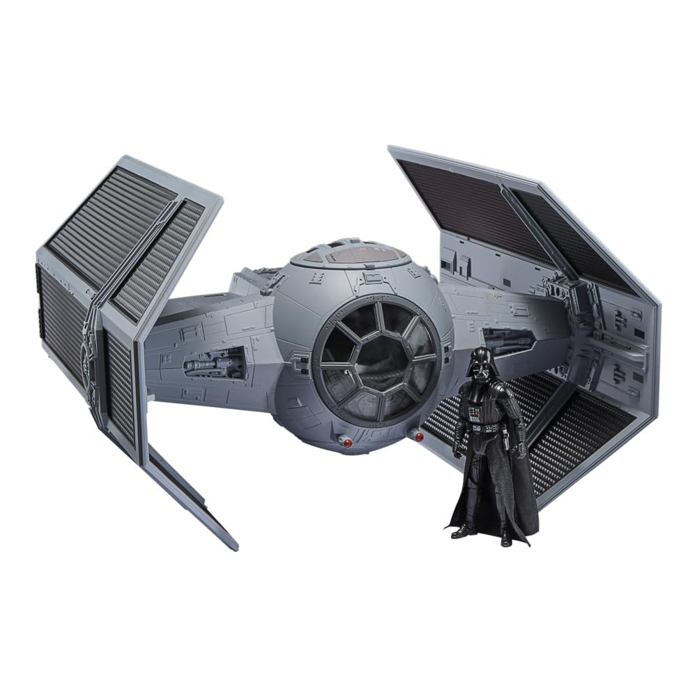 Photo 1 of ***DAMAGED - SEE NOTES/PICTURES*** STAR WARS The Vintage Collection Darth Vader’s TIE Advanced, A New Hope 3.75 Inch Premium Collectible Vehicle & Action Figure