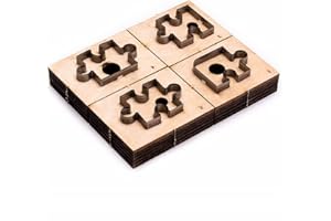 Ruimou 1.57inch Jigsaw Puzzle Pattern Leather Cutting Dies- Leather die Cut -DIY Leather Cutting Mold-Can be Used for Leather