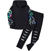 Hihosdor Girls Clothes Long Sleeve Hoodie Tops and Pants 2 Piece Fall Winter Outfits 6-12T